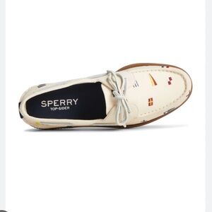 Sperry Top-Siders Authentic Original Leather Nautical Flag Men’s Size 9 New